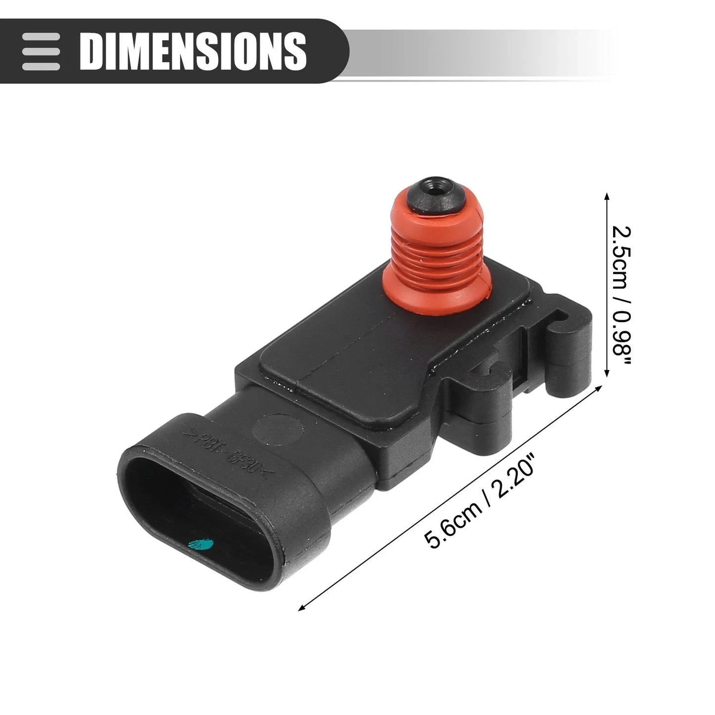 MAP Manifold Air Pressure Sensor 2 x for Chevrolet Camaro 5.7L (2002-2009)