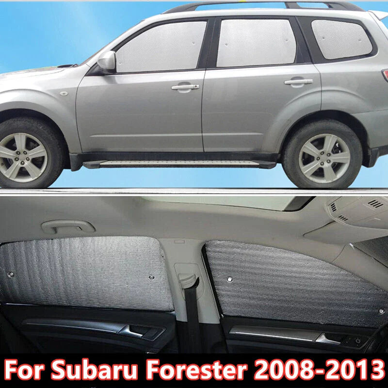 8X / Front Rear Side Window Privacy Sunshade for Subaru Forester (2008–2013)