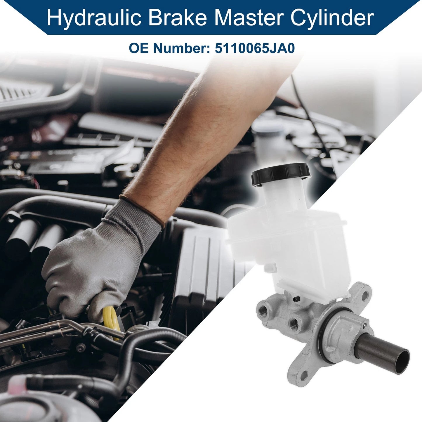Brake Master Cylinder with Reservoir No. 5110065JA0 for Suzuki Grand Vitara (2009–2015)