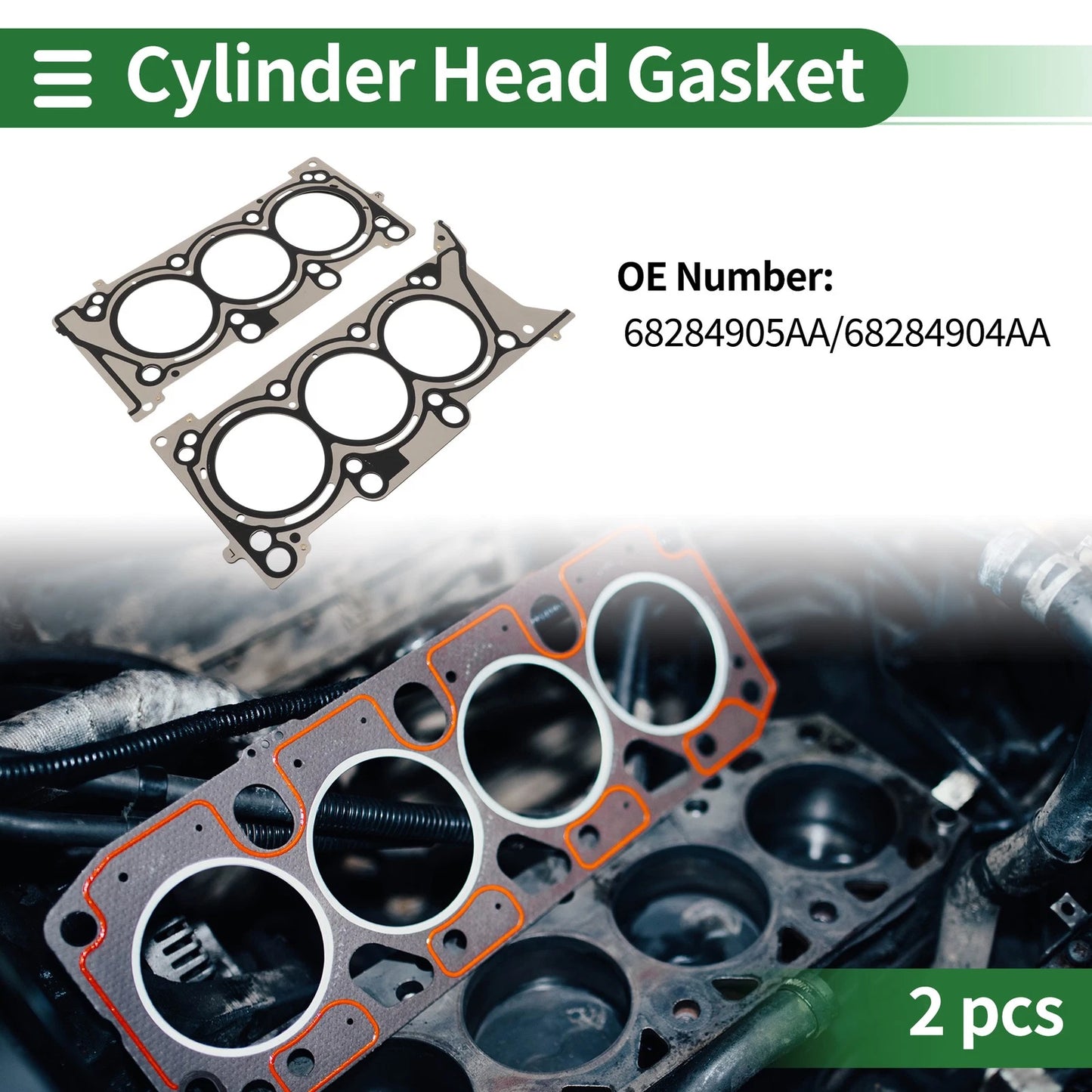 Cylinder Head Gasket for Chrysler Pacifica (2017–2025) No. 68284905AA