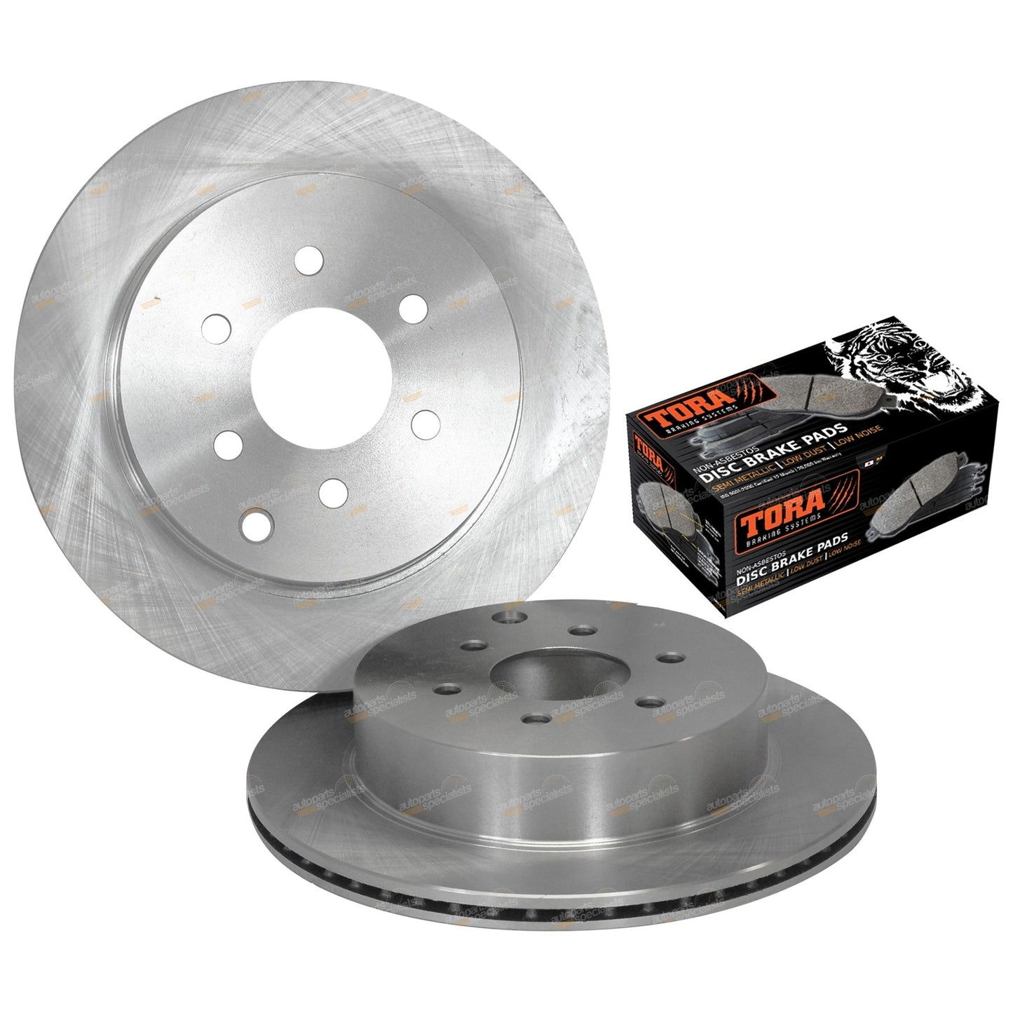 Rear Disc Brake Rotors and Pads for Pathfinder R51 (2005–2013)