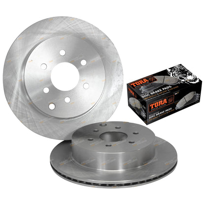 Rear Disc Brake Rotors and Pads for Pathfinder R51 (2005–2013)