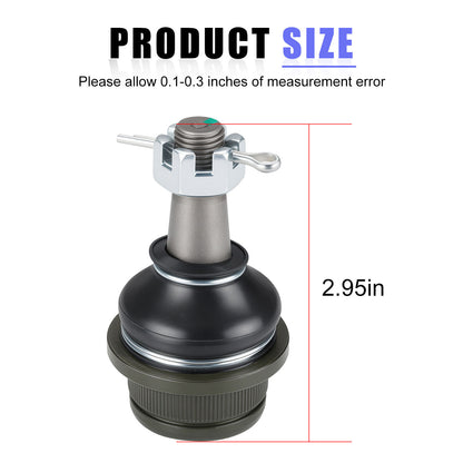 2X Front Lower A Arm Ball Joint for Kawasaki Mule 600 610 (2010–2020)