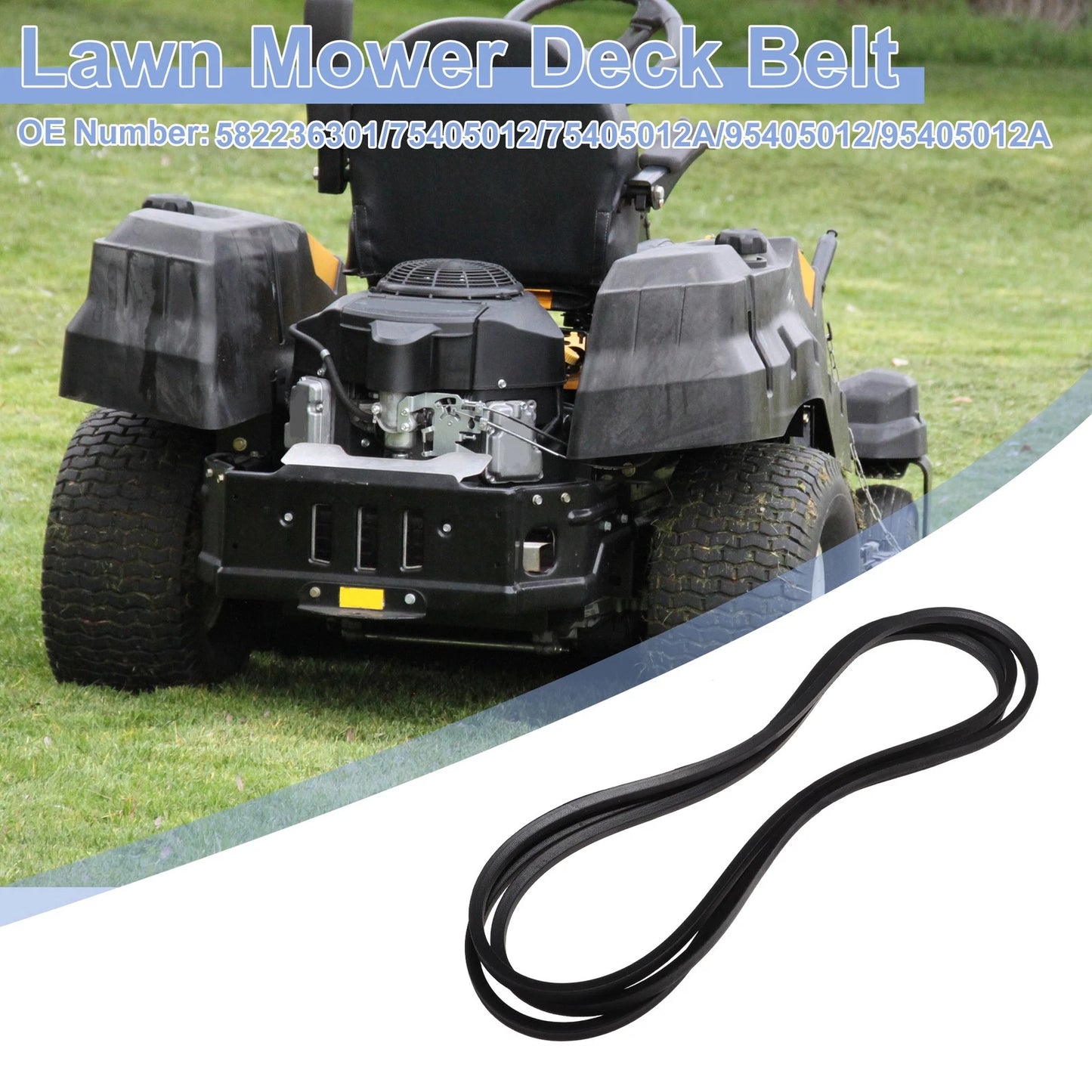 Lawn Mower Deck Belt No.582236301 for Cub Cadet PRO Z (48")