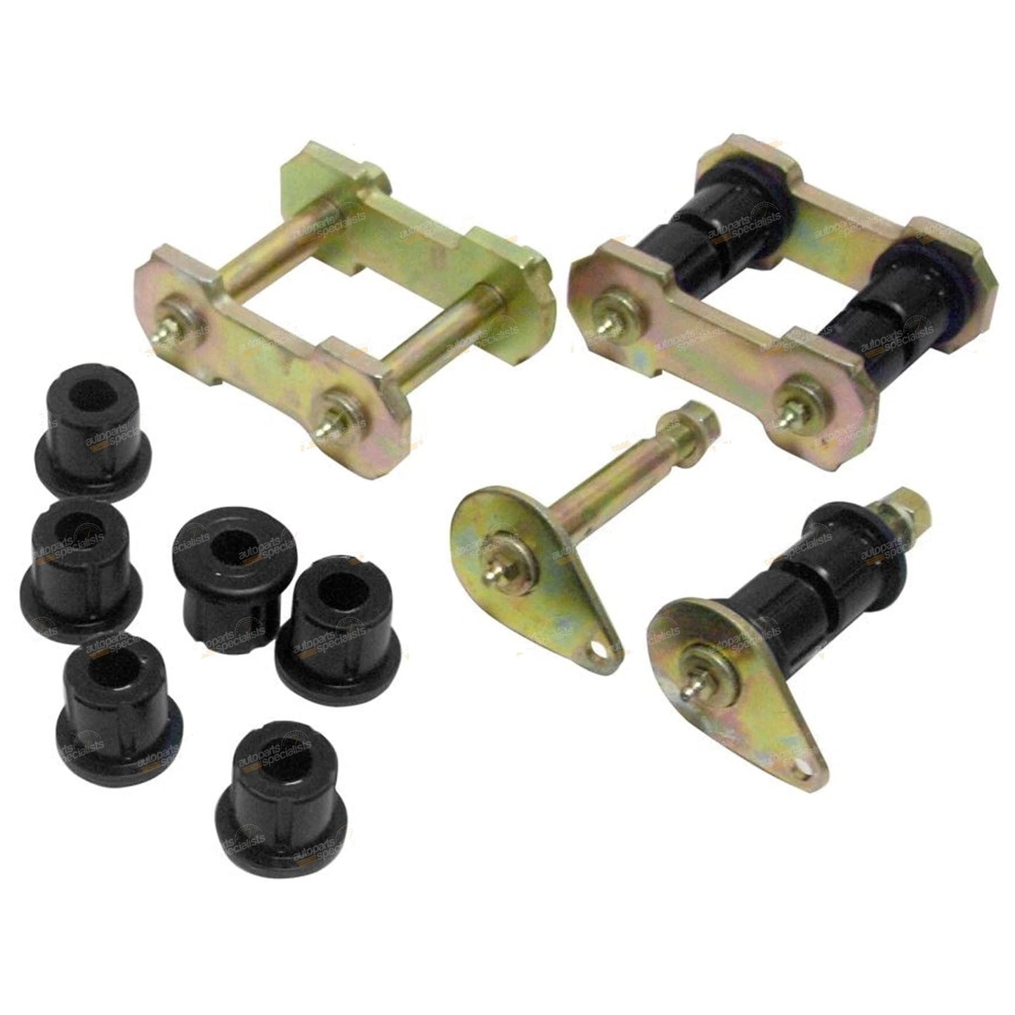 Front Greasable Shackle Kit for Landcruiser 75 Series (1990–2007)