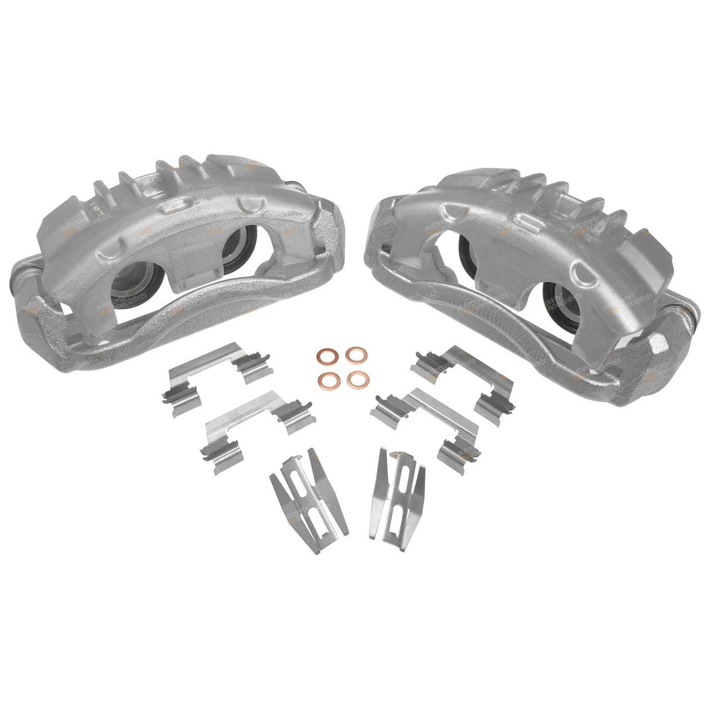 Set of 2 Front Disc Brake Calipers + Pads for Ford Falcon AU (2000–2003)