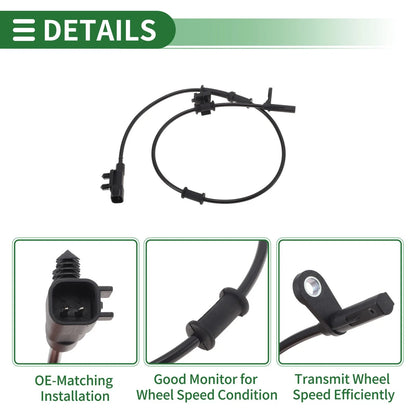 ABS Wheel Speed Sensor for Dodge Challenger (2015-2023)