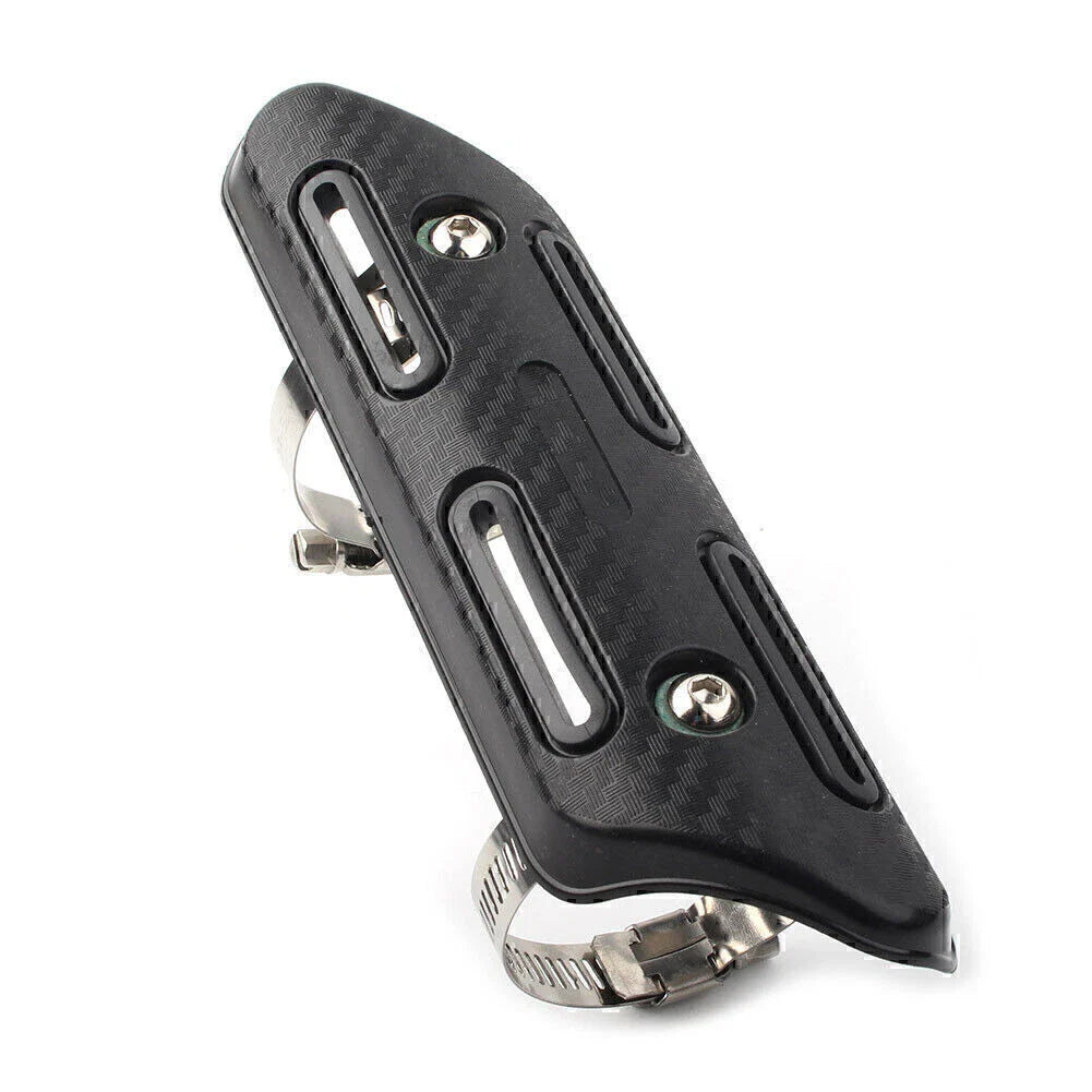 Chrome Exhaust Muffler Pipe Heat Shield Cover for Motorcycle (Universal)