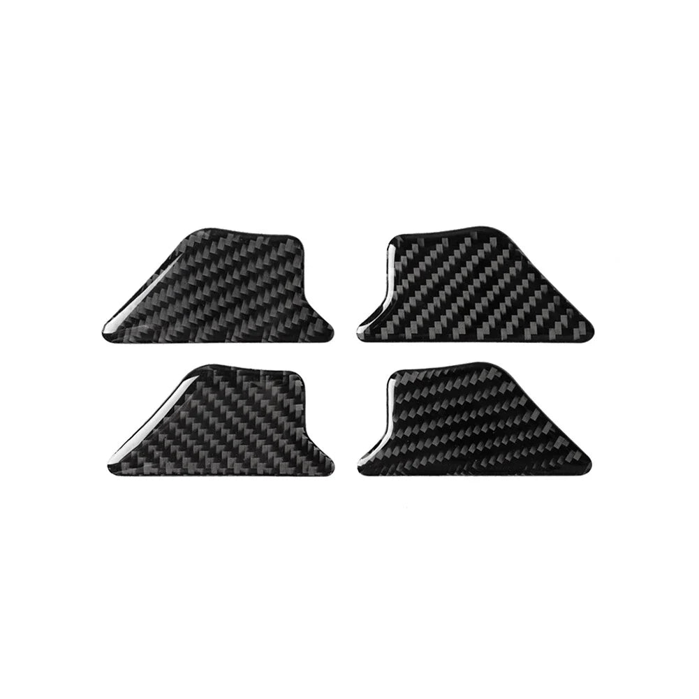 Carbon Fiber Inner Door Handle Bowl Cover Trim for Audi A3 S3 RS3 (2013-2020)