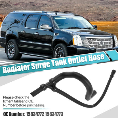 Radiator Outlet Overflow Tank Hose for Chevrolet GMC Yukon (2000–2006)