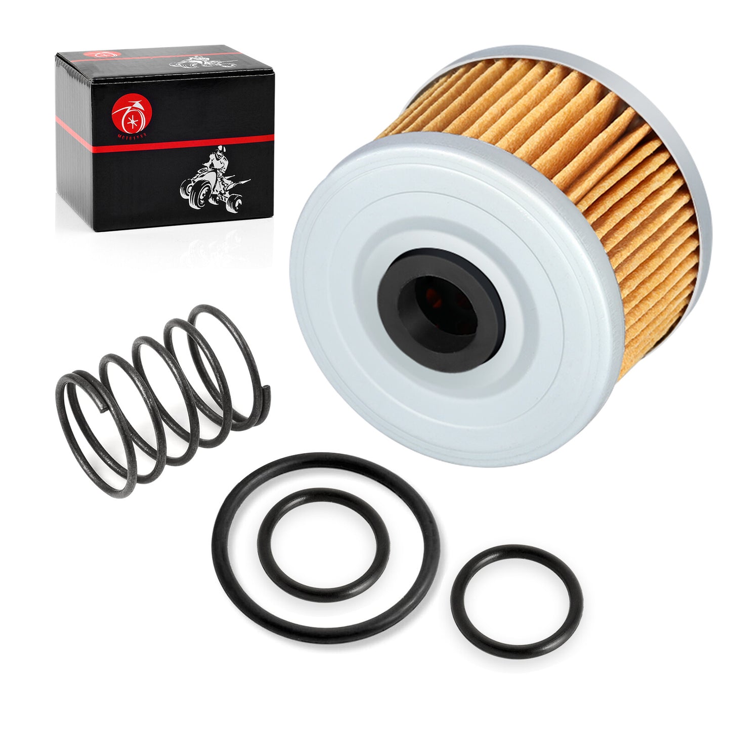 Oil Filter and Spring for Honda Foreman 450 TRX450ES TRX450S (1998–2001)