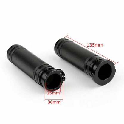 1" 25mm CNC Motorcycle Handlebar Grips for Harley Sportster (Custom)