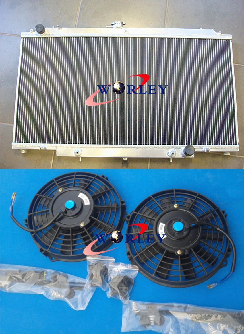 Aluminum Radiator with Shroud and Fans for Nissan Patrol Y61 (1997–2001)