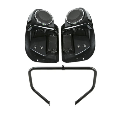 6.5" Lower Vented Fairings with Speakers for Harley Touring (2014-2024)