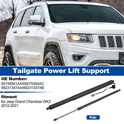 Set of 2 Rear Tailgate Lift Supports for Jeep Grand Cherokee (2012–2021)
