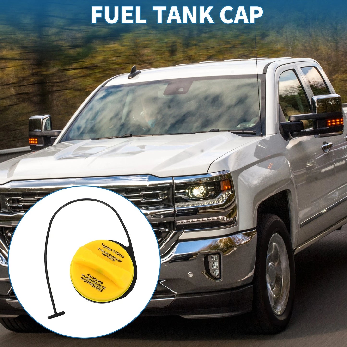 Fuel Filler Cap No. 20915990 for GMC Sierra 1500
