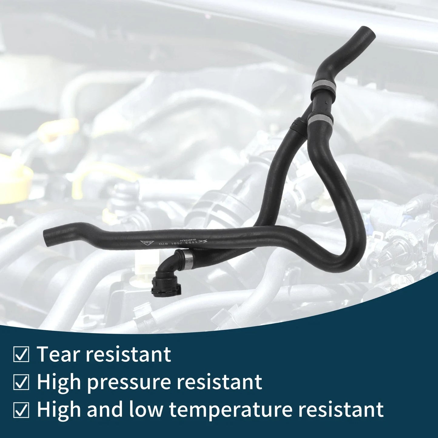Radiator Hose for BMW 523i 528i 530i Cooling Liquid Tube