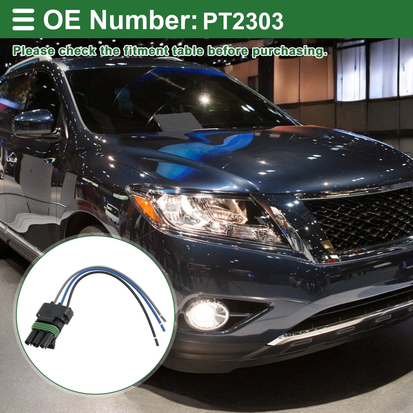 3Pin Sensor Wiring Harness for Chevrolet P30 (1997–1999) No.PT2303