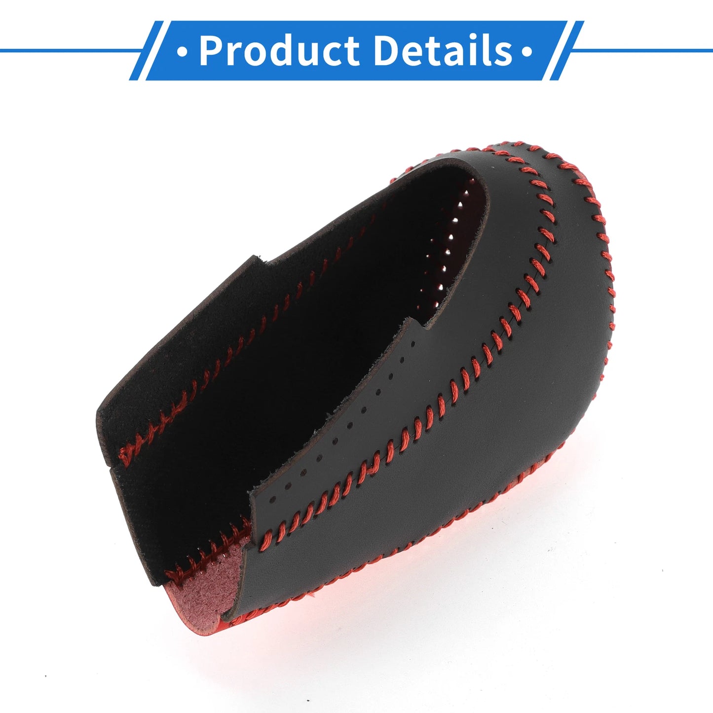 1 Pc Gear Shift Knob Cover for Chevrolet Cruze (2011–2015) Red Black