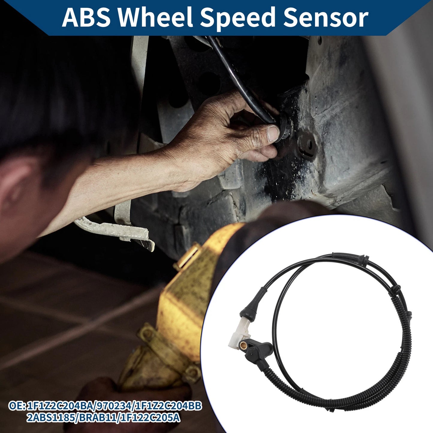 ABS Wheel Speed Sensor for Ford Taurus (1996–1999) No. 1F1Z2C204BA/970234