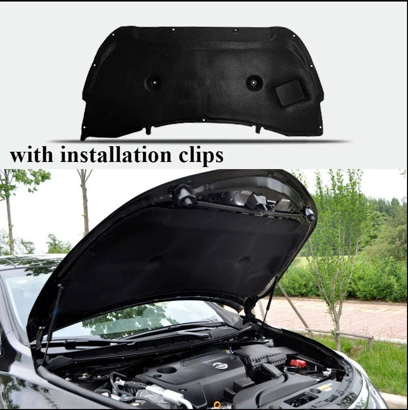 Engine Hood Cover Insulation Pad Heat Shield for Nissan Altima (2013–2018)