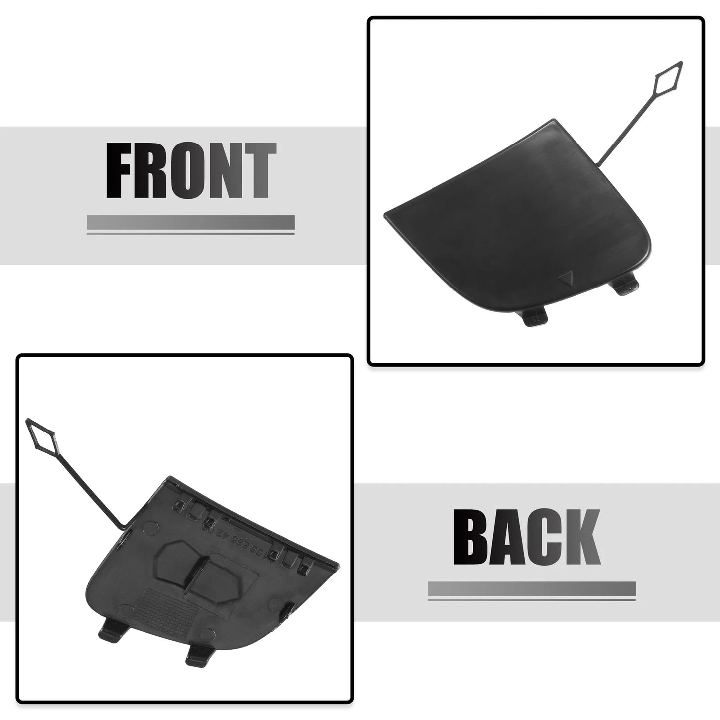 Front Right Tow Hook Cover for Mercedes-Benz GLA (2015–2020)