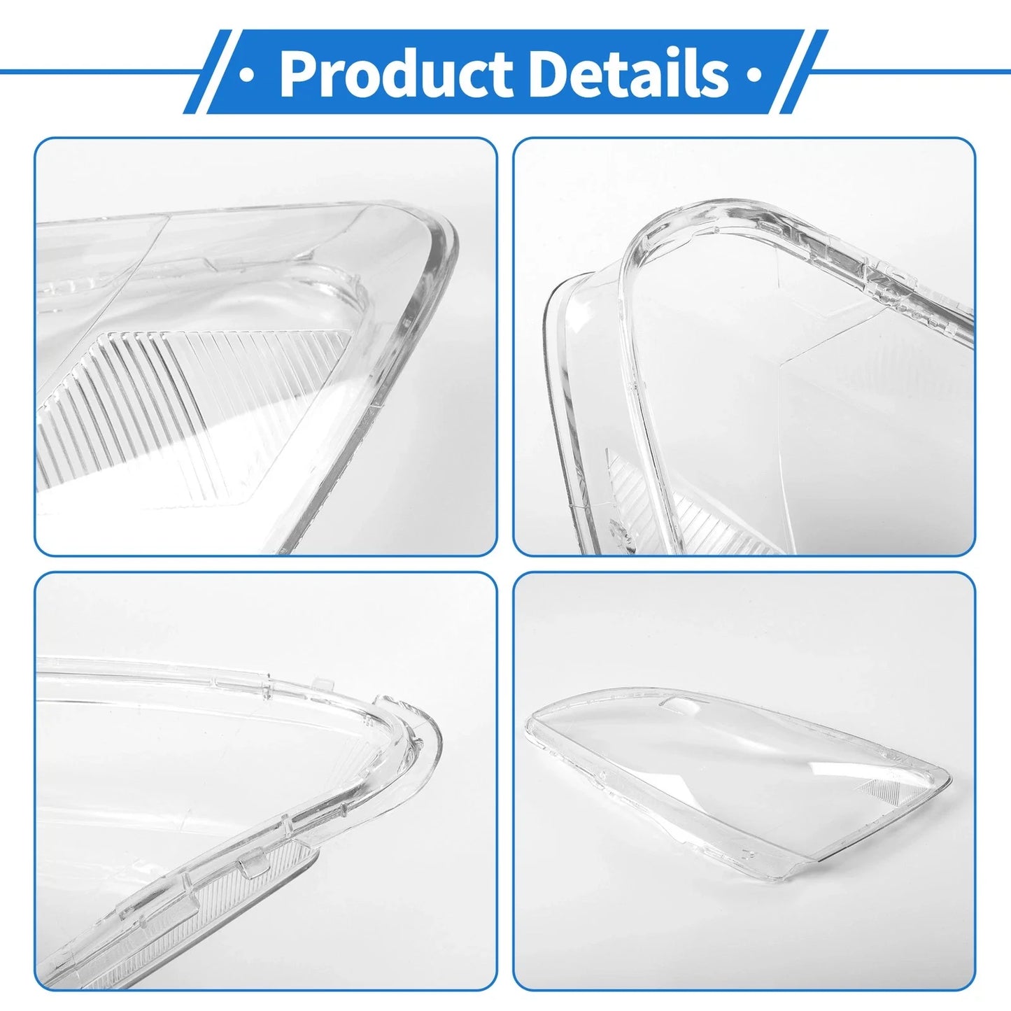 Car Front Left Headlight Lens Cover for Honda Accord (2003-2007)