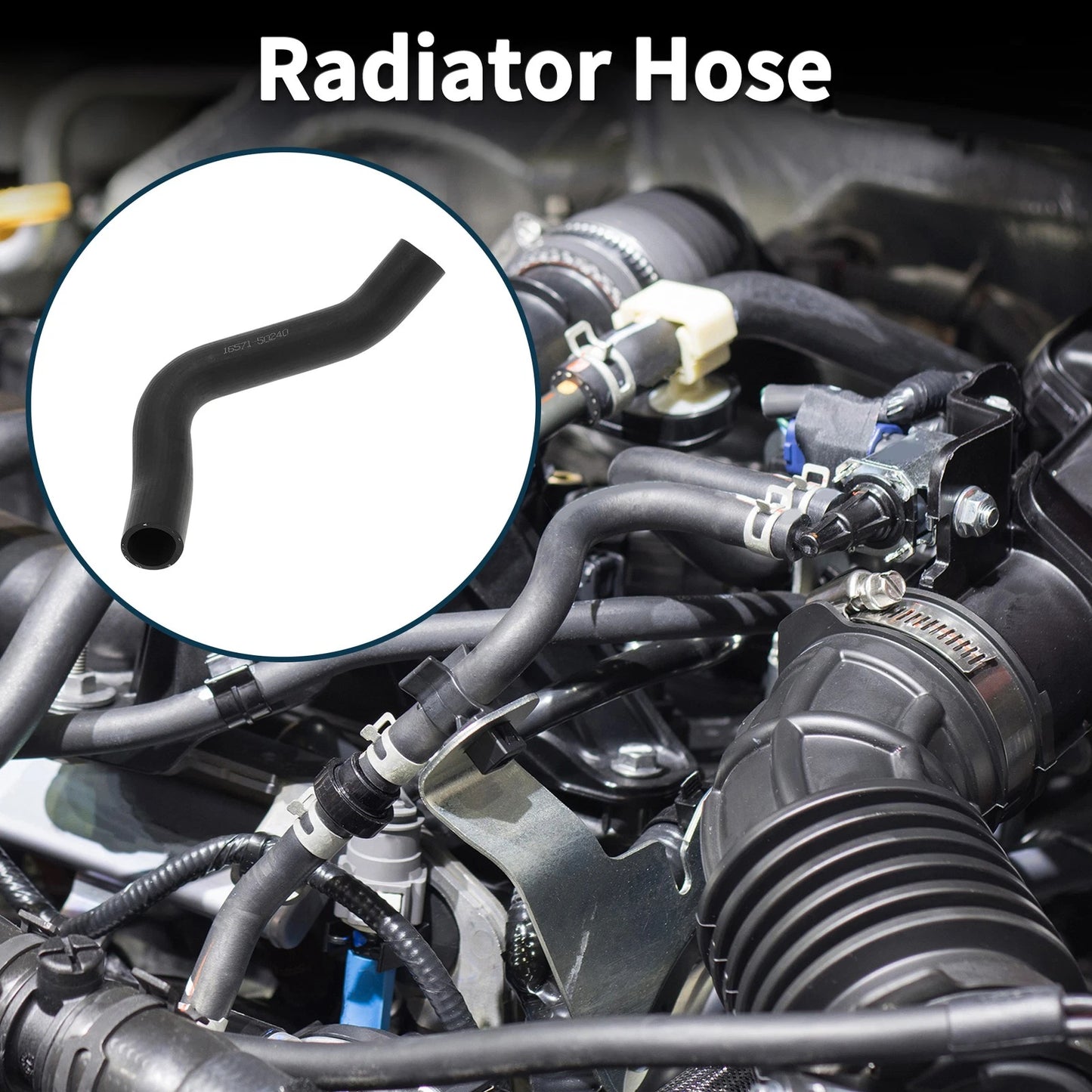 Radiator Hose No. 1657150240 for Toyota Land Cruiser (2007)