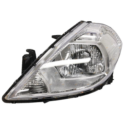 LH+RH Chrome Headlights Pair for Nissan Tiida C11 Sedan/Hatch (2006 - 2009)