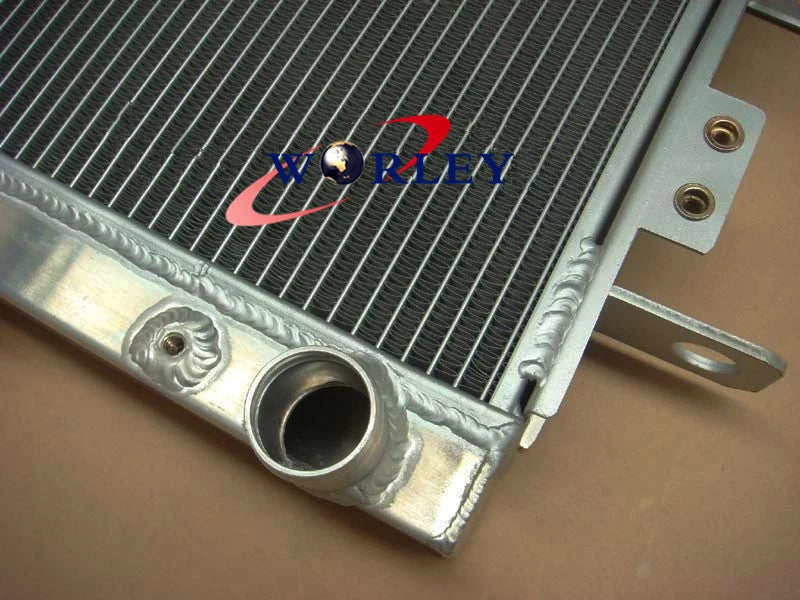 Aluminum Radiator with Fan for Toyota Land Cruiser HDJ78 HDJ79 (1990–2007)