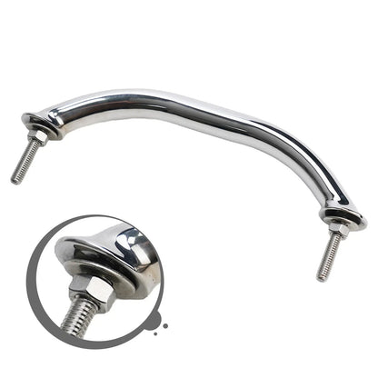 Handrail / 8'' / Polished Stainless Steel for Boat/Yacht