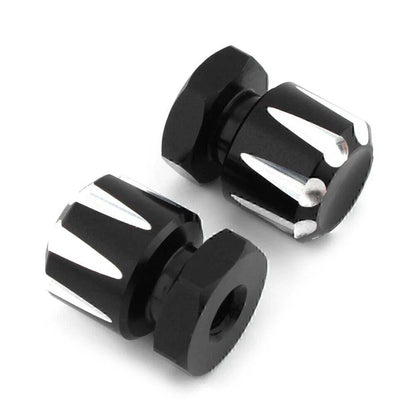 Pair Mounting Nuts Bolts for Harley Road King, Road Glide, Softail, Fat Boy