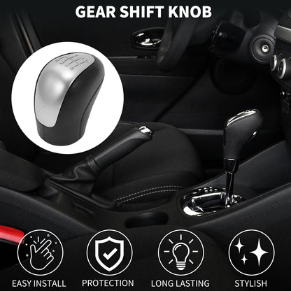 6 Speed Manual Gear Shift Knob for Mercedes-Benz Vito (2003–2020) Black Plastic