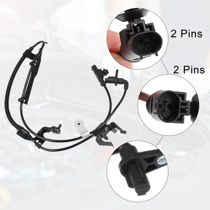 Set of 2 ABS Wheel Speed Sensors for Toyota Venza (2009–2015)