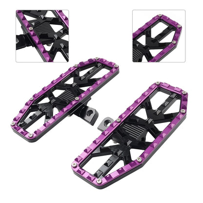 Set of 2 Passenger Footrest Rear Foot Pegs for Harley Nightster RH975 (2022–2023)