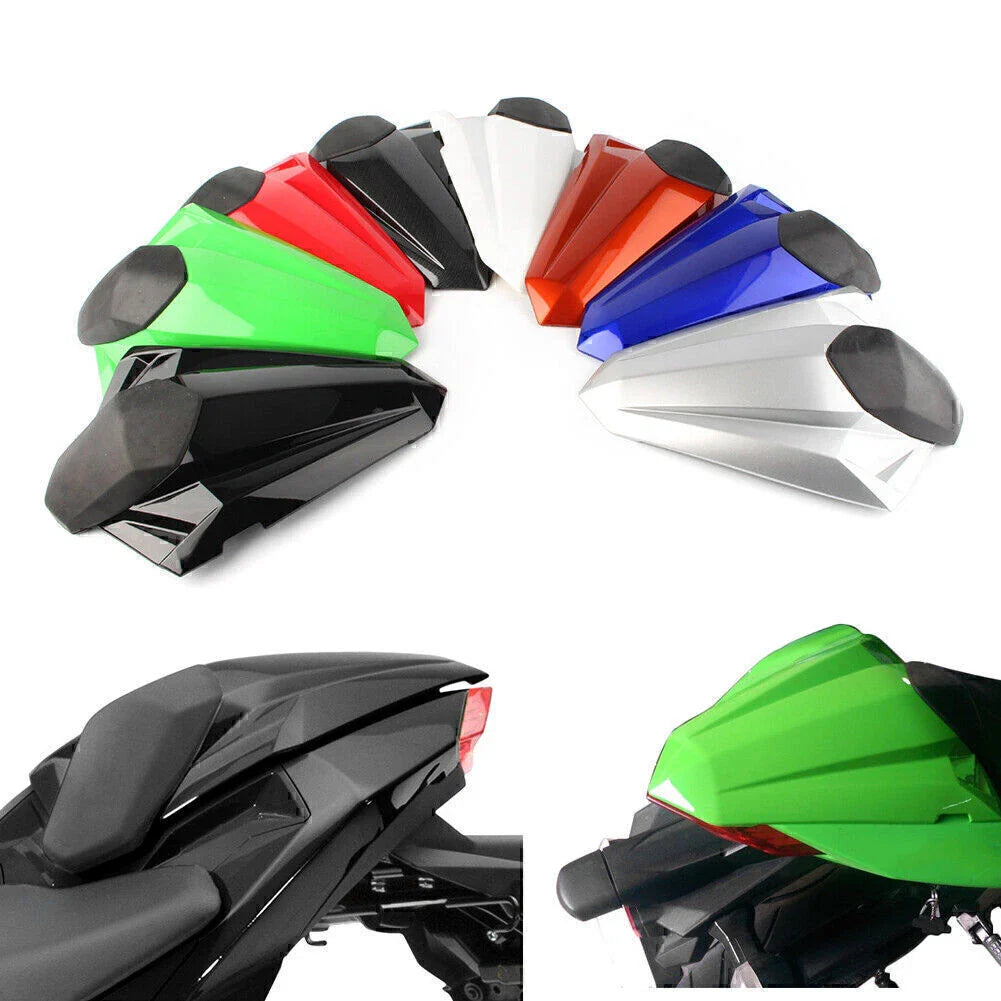 Rear Pillion Seat Cover for Kawasaki Ninja EX300R (2013-2017) - ABS Red