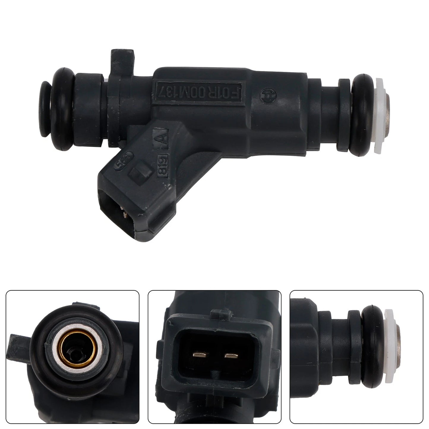 Set of 4 Fuel Injectors 7561277 13537561277 for BMW 320i N45 N46N (2006–2013)
