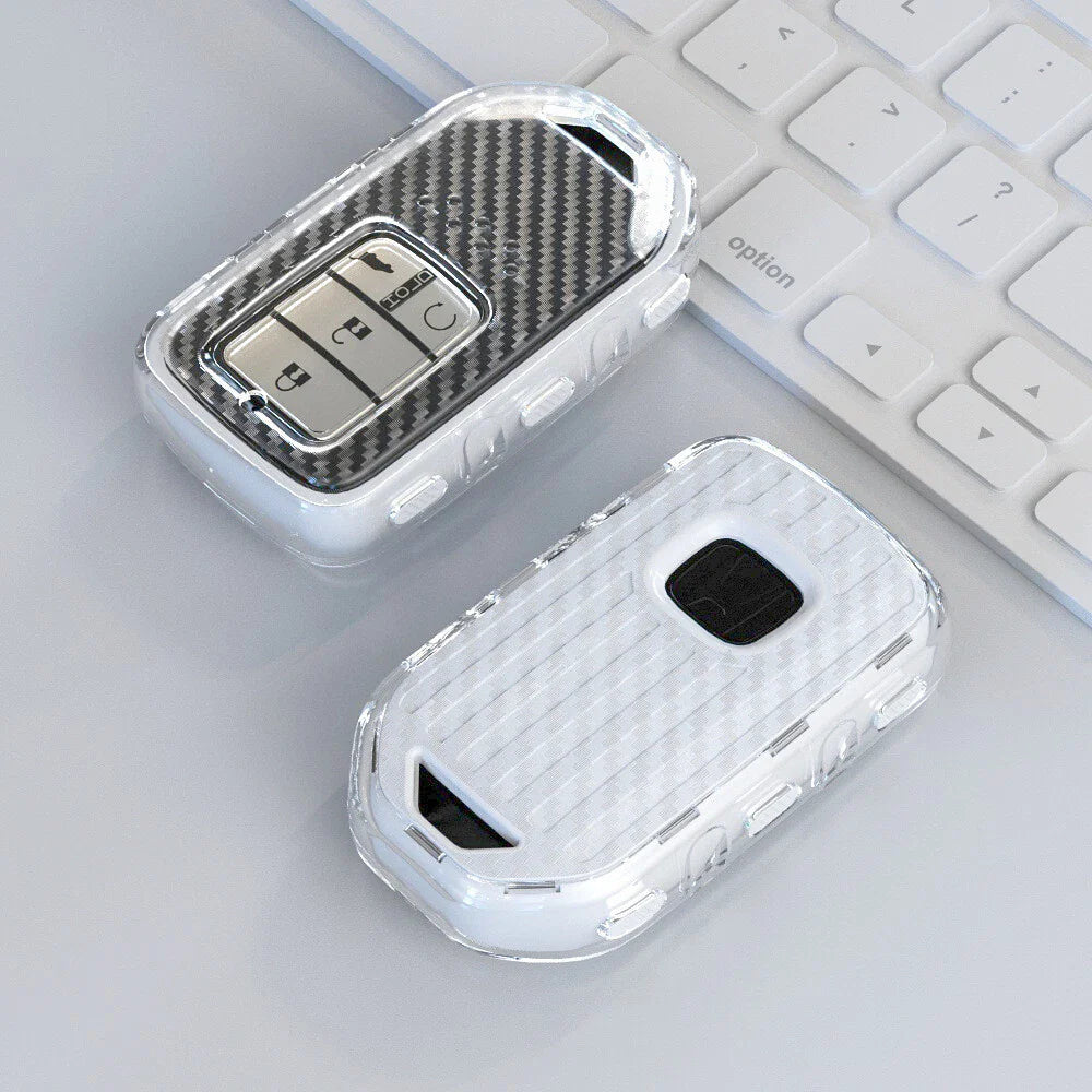 Car TPU Remote Key Fob Case Cover Shell Holder for Honda Accord Civic CRV HRV