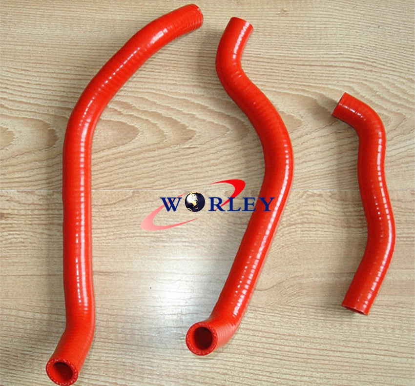 Silicone Radiator Hose Kit for Honda TRX250R TRX250 (1987–1989) - Red