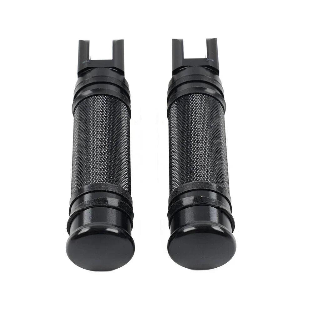 Front Footboards Pegs for Harley Softail Breakout Fat Bob 2018-2023 Black