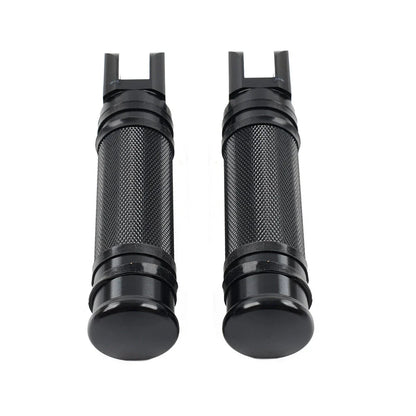 Front Footboards Pegs for Harley Softail Breakout Fat Bob 2018-2023 Black