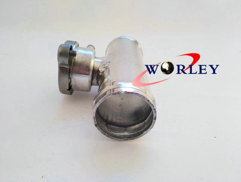 Aluminum Inline Radiator Hose Pipe Filler Neck