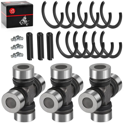 3xFront U-Joint Prop Shaft for Polaris Ranger Crew 570 800 900 1000 (2009–2014)
