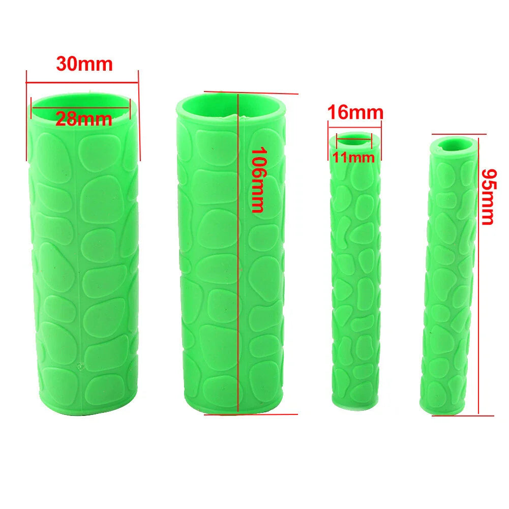 Soft Motorcycle Hand Grips for Dirt Bike - Handle Bar Handbrake Cover (N/A)