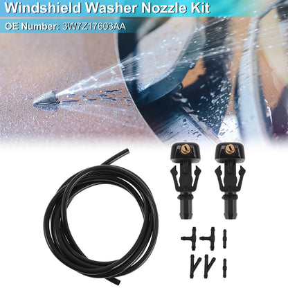 Windshield Washer Nozzle Kit for Ford F150 (2004–2013) 3W7Z17603AA