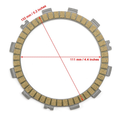Clutch Disc Kit for Yamaha WR250F YZ250FX YZ250F (2019–2025)