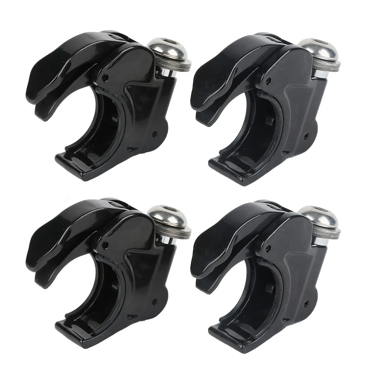 4 x 39mm Black Windshield Windscreen Clamp for Harley Sportster XLH883 1200