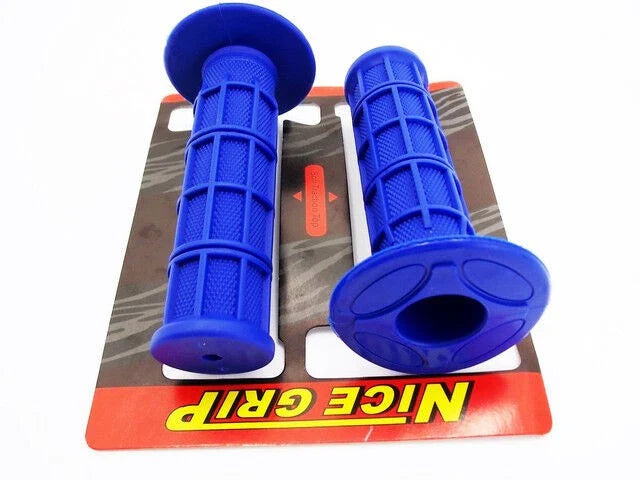 Blue Hand Grip Set for Suzuki RM400 (1976-1980) - Left & Right Pair