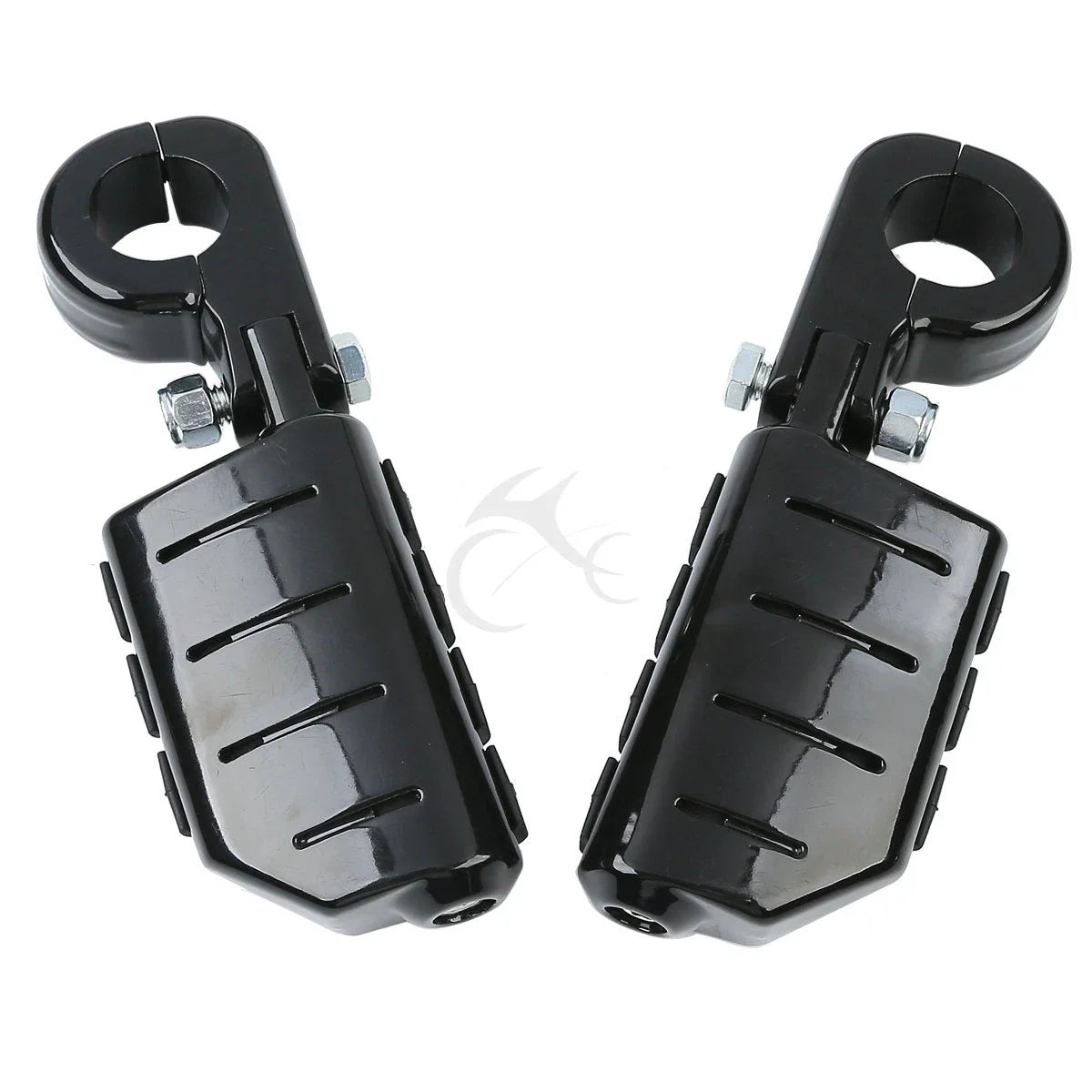 1 1/4" Highway Engine Guard Foot Pegs for Harley Sportster Touring