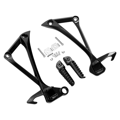 Rear Passenger Footpegs Foot Peg Bracket for Kawasaki Ninja ZX10R (2011-2014)
